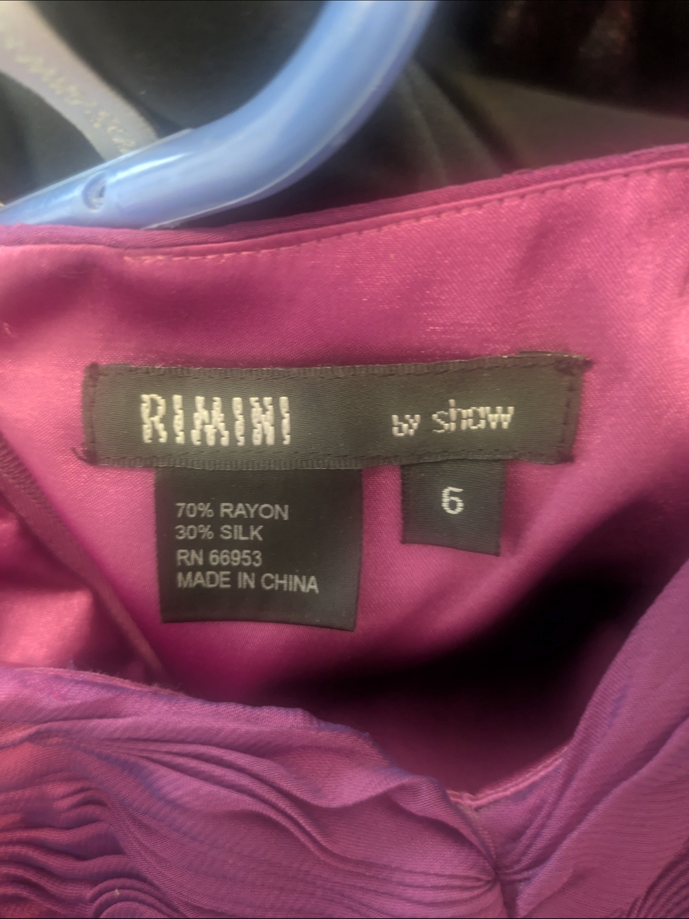 Rimini Magenta Midi Dress